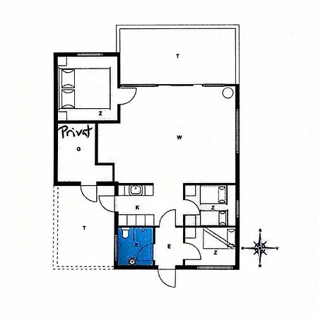 House On Natural Plot Overlooking The Dune